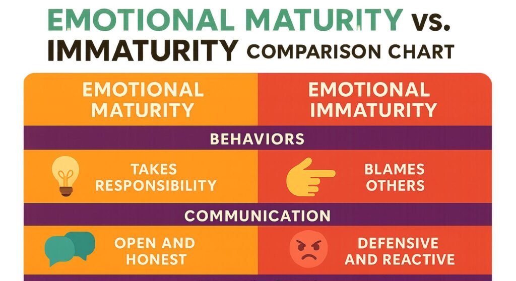 emotional immaturity