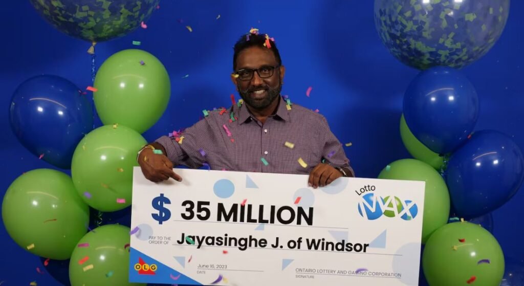 who won the lottery