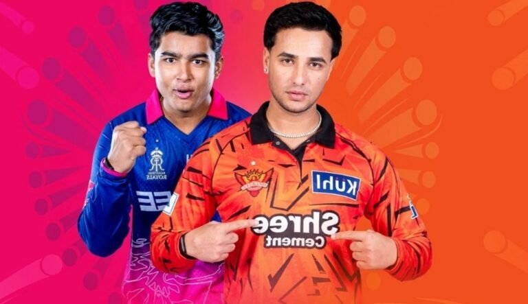 sunrisers hyderabad vs rajasthan royals match