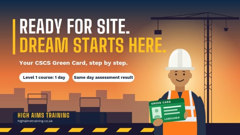Why the CSCS Green Card Is One of the Fastest Routes into UK Construction Work